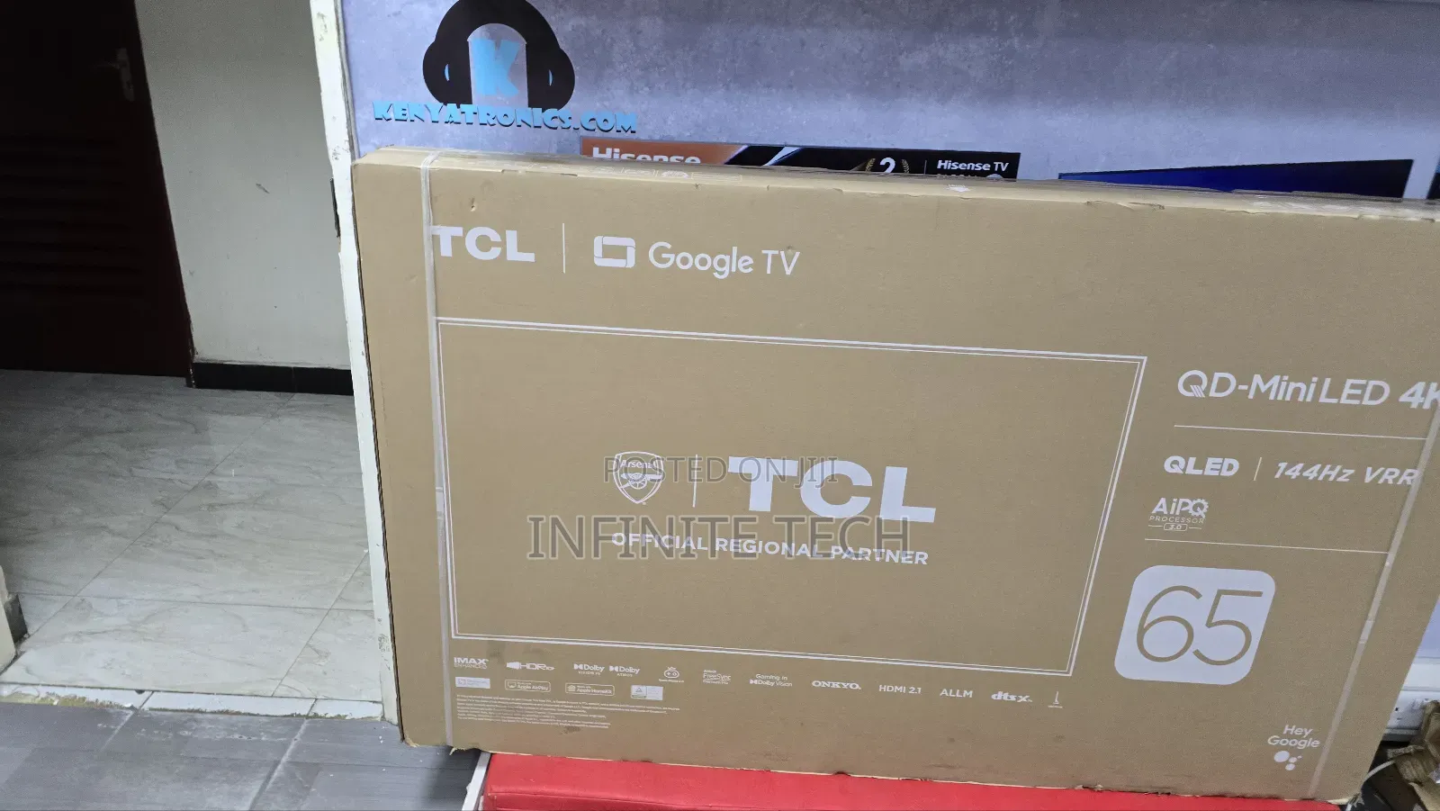 TCL C6k 65 Inch Premium Qd-Miniled Tv