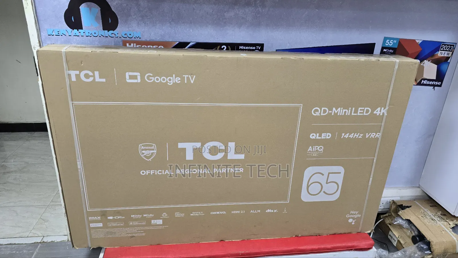 TCL C6k 65 Inch Premium Qd-Miniled Tv