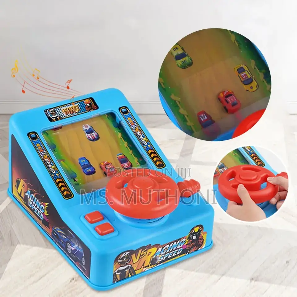 Children's Racing Adventure Game | Steering Wheel