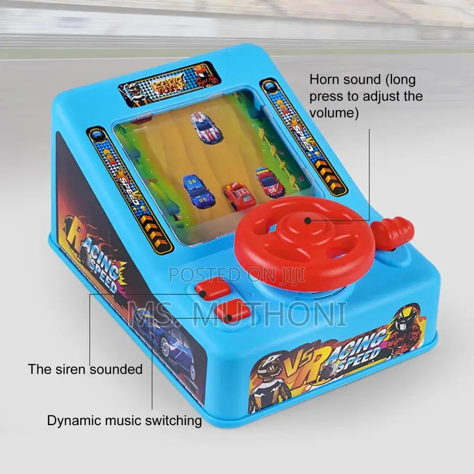 Children's Racing Adventure Game | Steering Wheel
