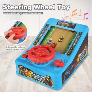 Children's Racing Adventure Game | Steering Wheel