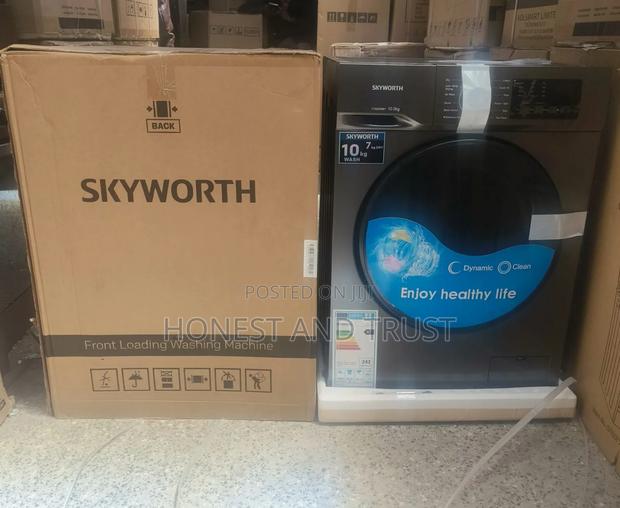 Skyworth 10kg Front Load Washing Machine - main view