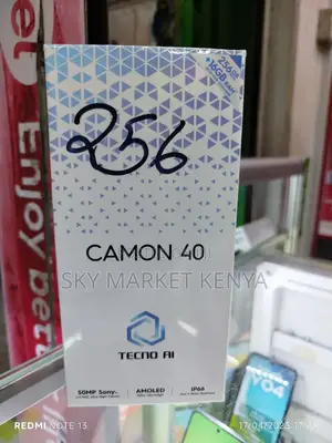New Tecno Camon 40 256 GB Black