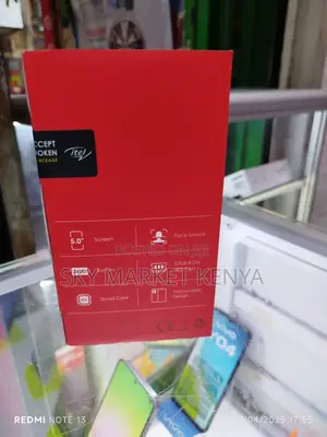 New Itel A18 32 GB Black
