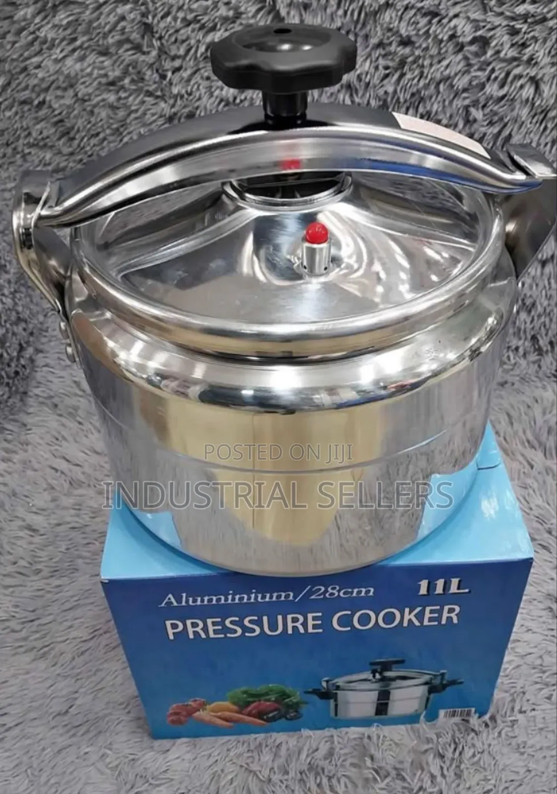 11l Non Explosive Pressure Cooker With 2 Hundle