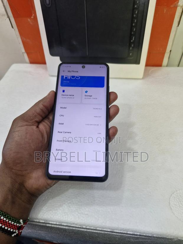 Tecno Spark 30 256 GB Black - thumbnail 3