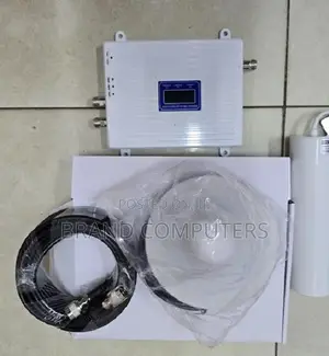 Triband GSM Signal Booster (2g 3g 4g)With Two Outlets Ports