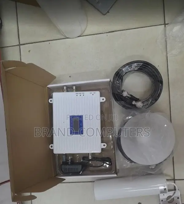 Triband GSM Signal Booster (2g 3g 4g)With Two Outlets Ports