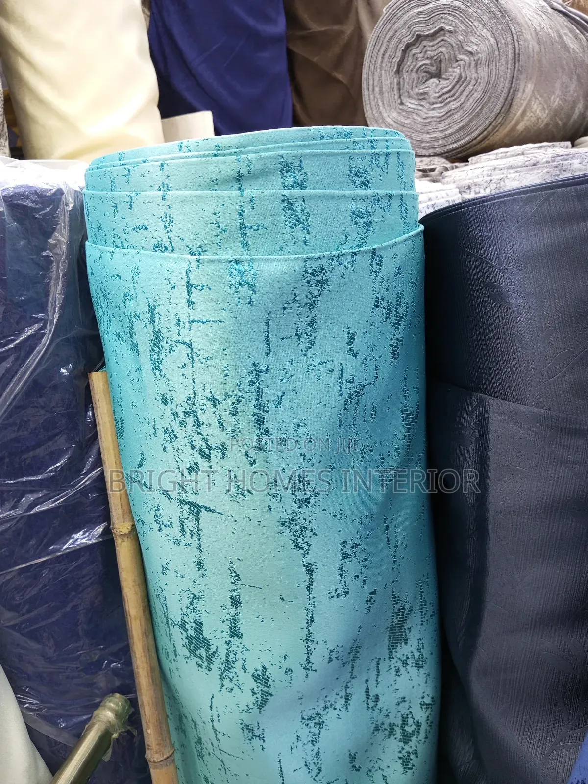 Mint Blue Quality Curtain Available Very Unique Curtain