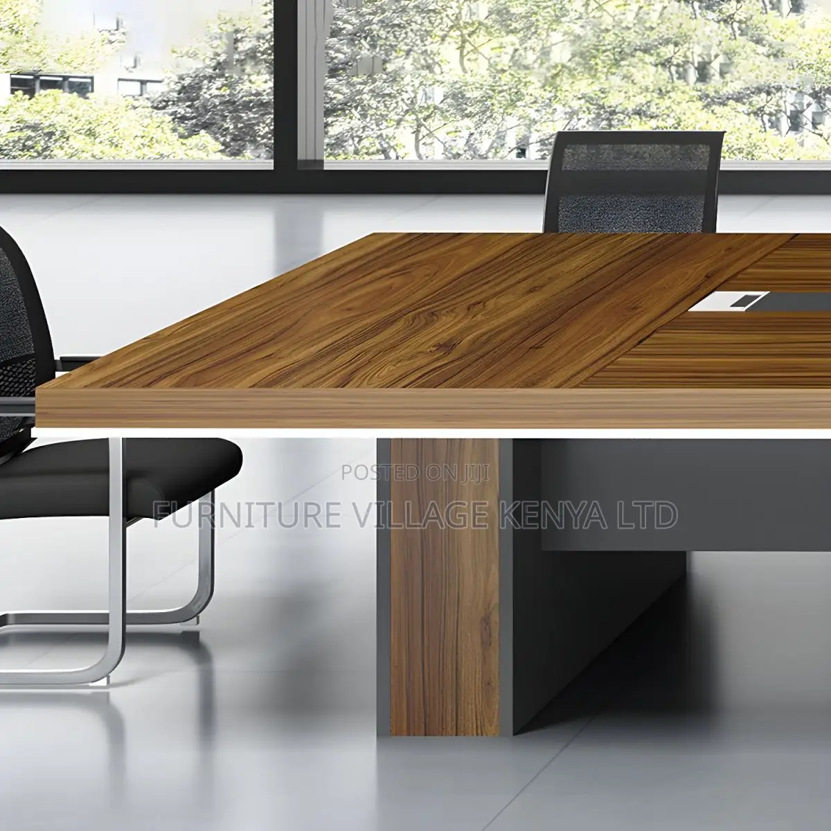 Office Table: Execwood 3-Meter Long Meeting Office Table