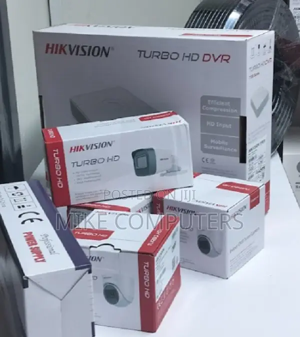 4 Camera CCTV Hikvision 4 Channel CCTV 108opixel