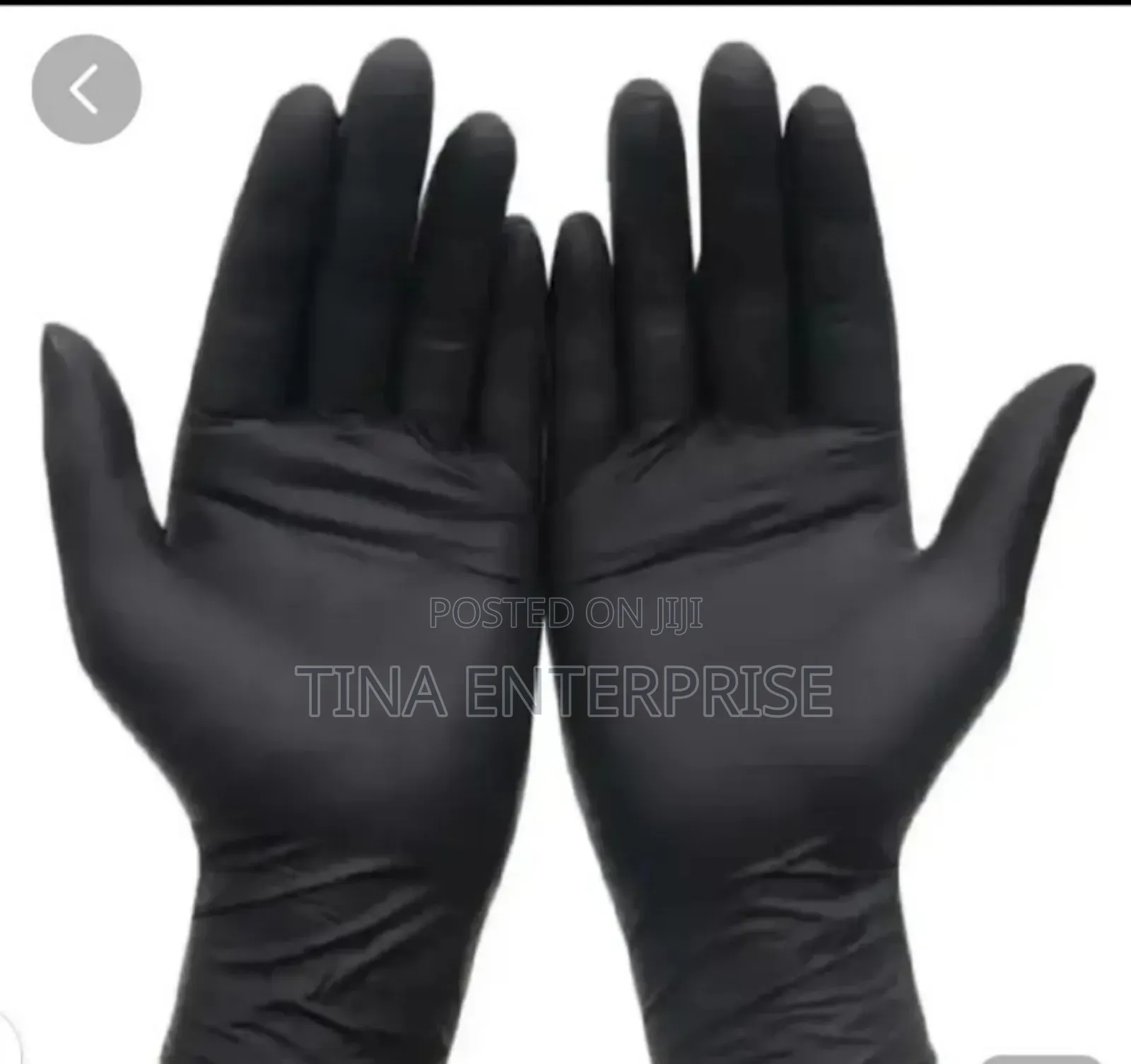 Gloves(Black Nitrile)