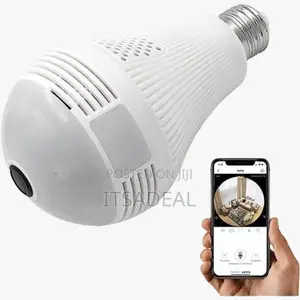 Wi-Fi Smart Bulb Camera