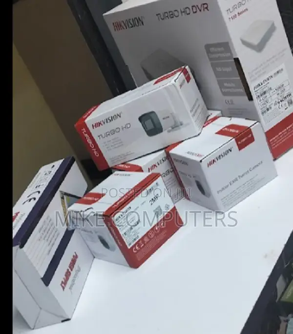 Four CCTV Camera Full Sets
