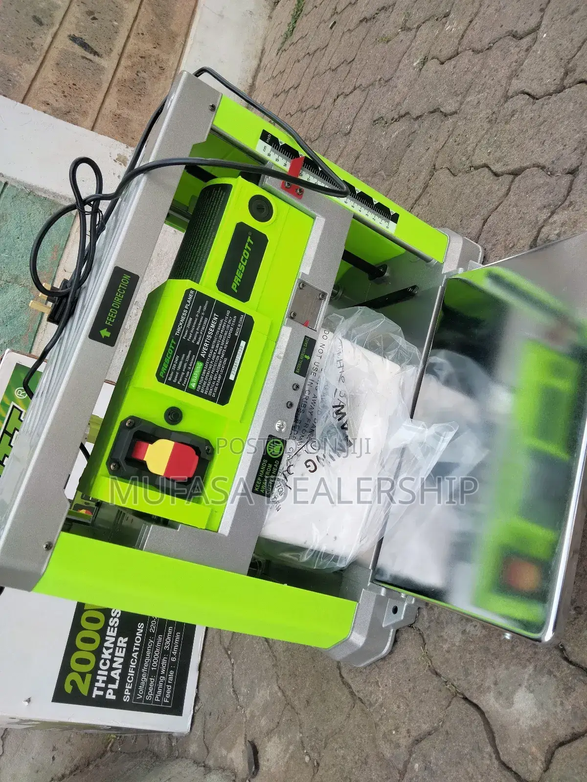 Workshop Thicknesser Machine