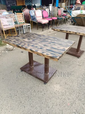 Restaurant Table, Big Size With a Rustic Finish 