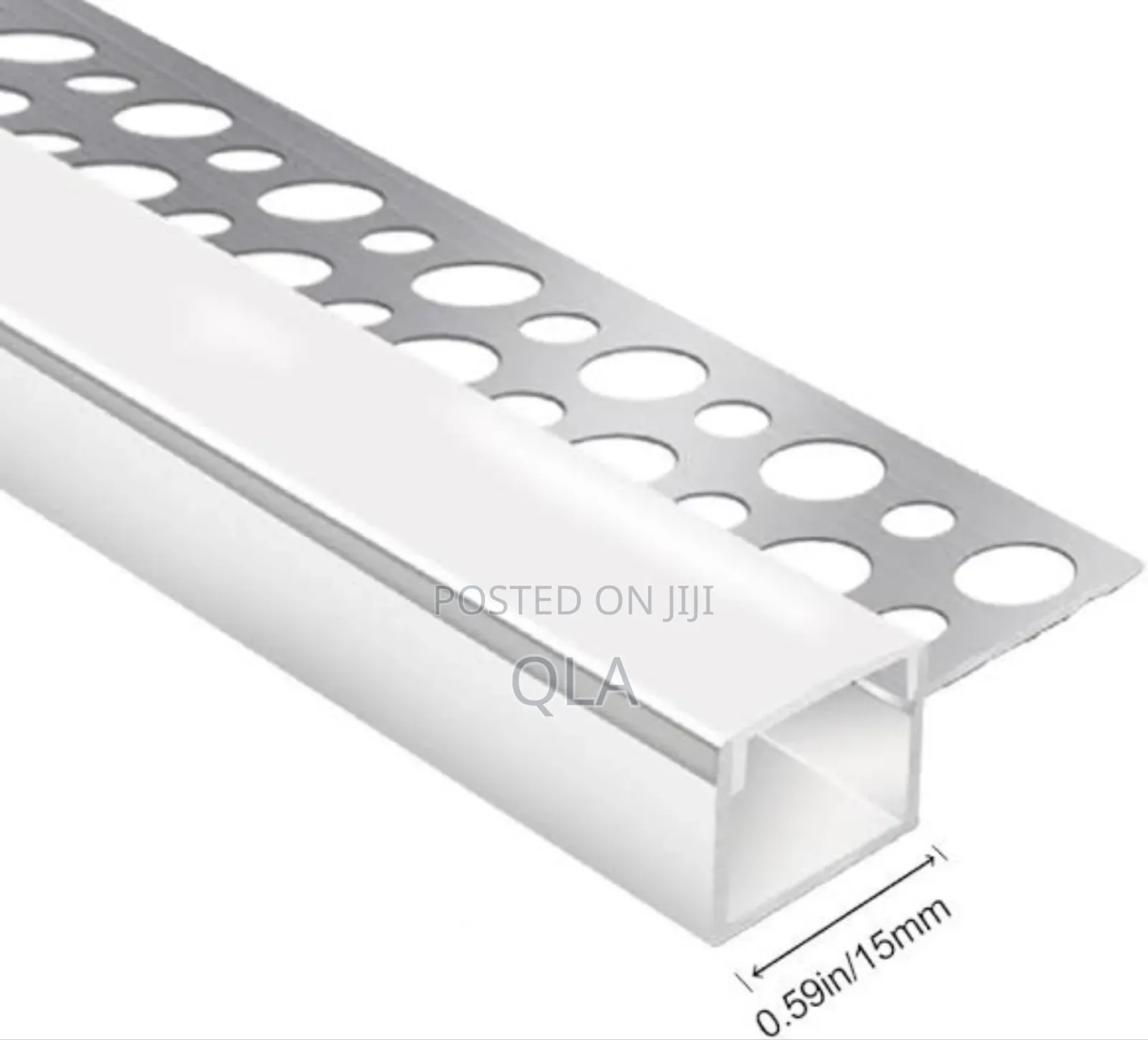 Aluminum Channel With Wings 15 by 15mm 3 Meters