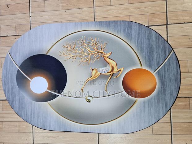 Oval Marble Antislip Bathroom Mats Available - main view