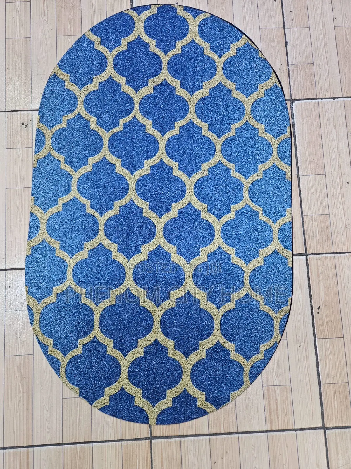 Oval Stripped Antislip Bathroom Mats Available