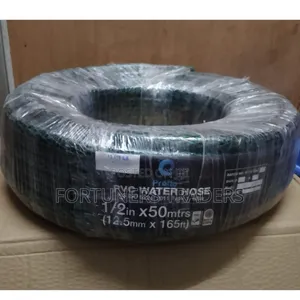 Green Braided Hose Pipe 1/2" 50mtrs Roll.