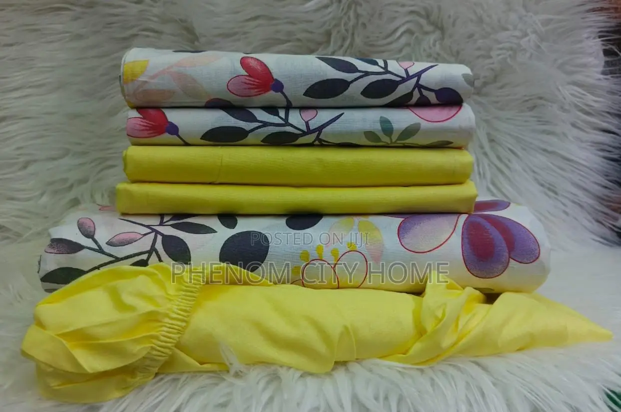 Elegant Mix and Match Fitted Pure Cotton Bedsheets