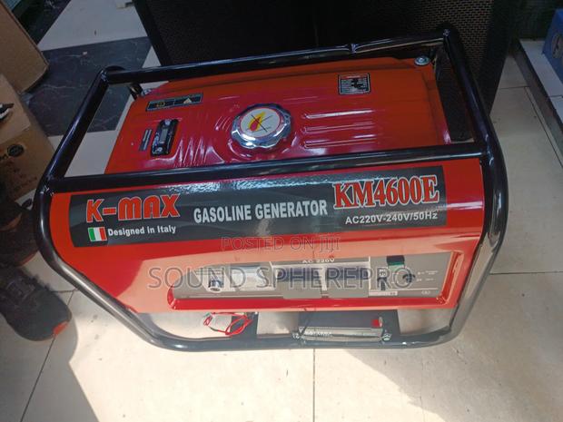 K-max Key Start Gasoline Generator Km4600 - main view