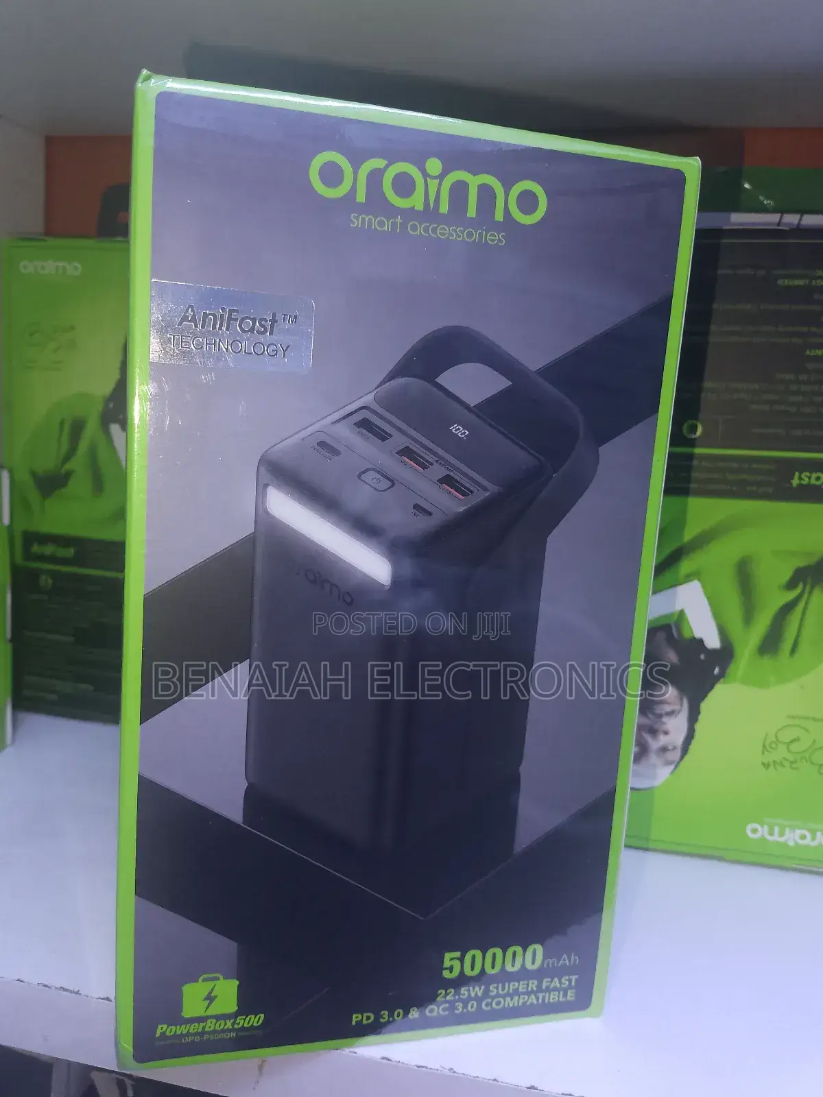 Original 50000 Mah Oraimo Powerbank (Anifast Technology)