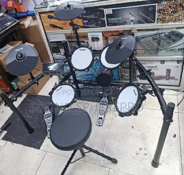 Nux Dm-210 5pcs Electric Drumset Plus Drumset Stool