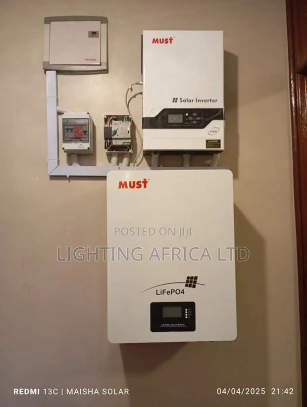 Perfect 5.5kva - 5.12kwh Office and Home Backup Automatic Change Over - main view