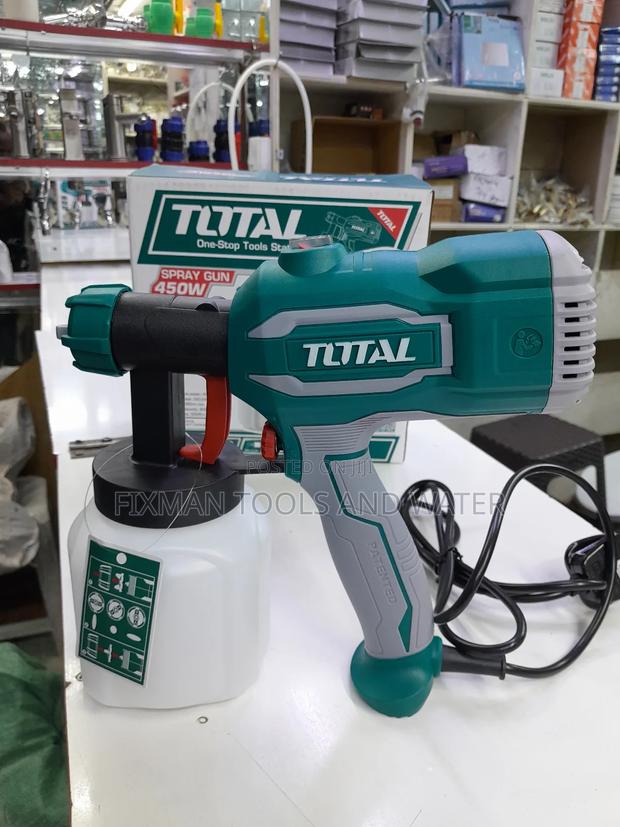 Total Electric Spray Gun 450 Watts Fine Paint Sprayer - main view