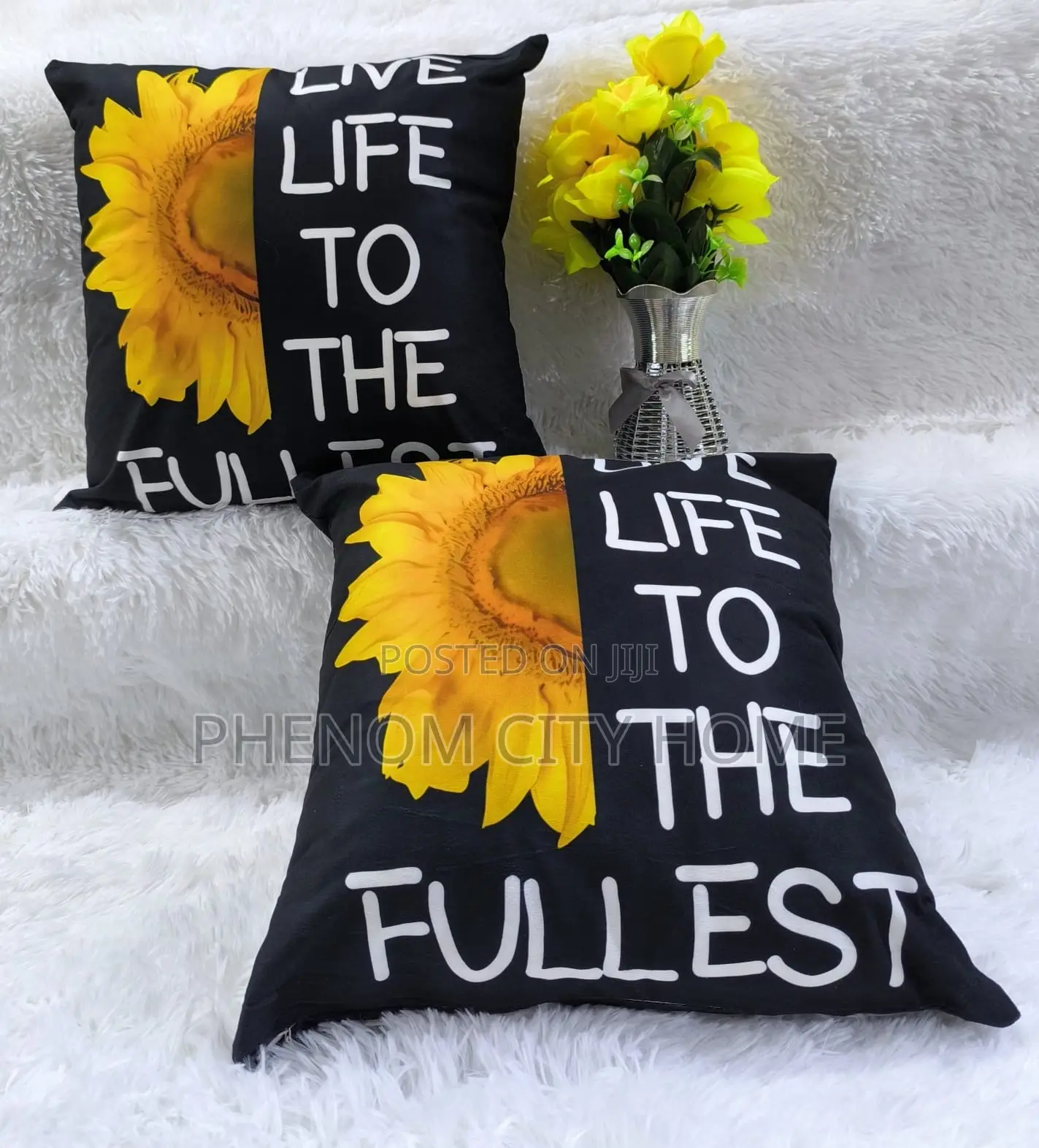 Firm Printed Cotton Throw Pillow Covers Available