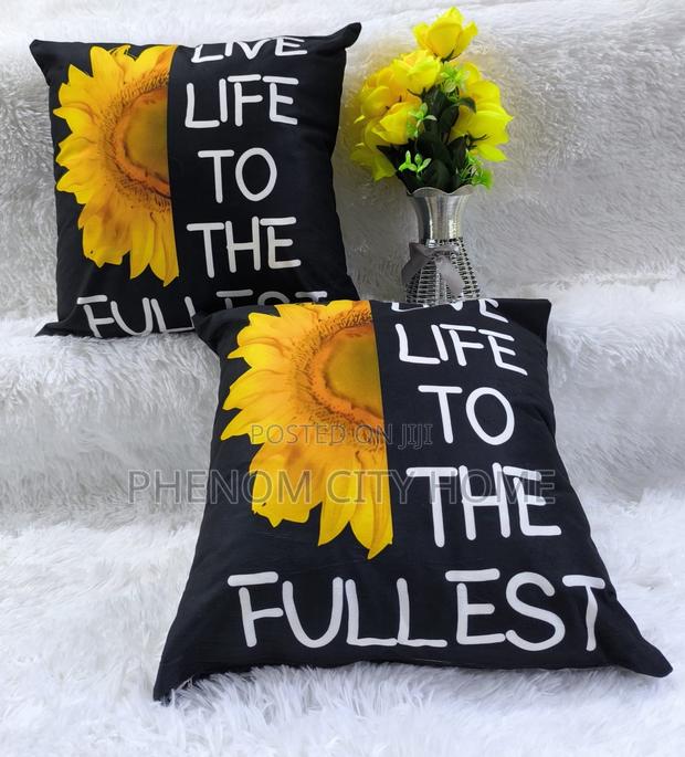 Firm Printed Cotton Throw Pillow Covers Available - thumbnail 2