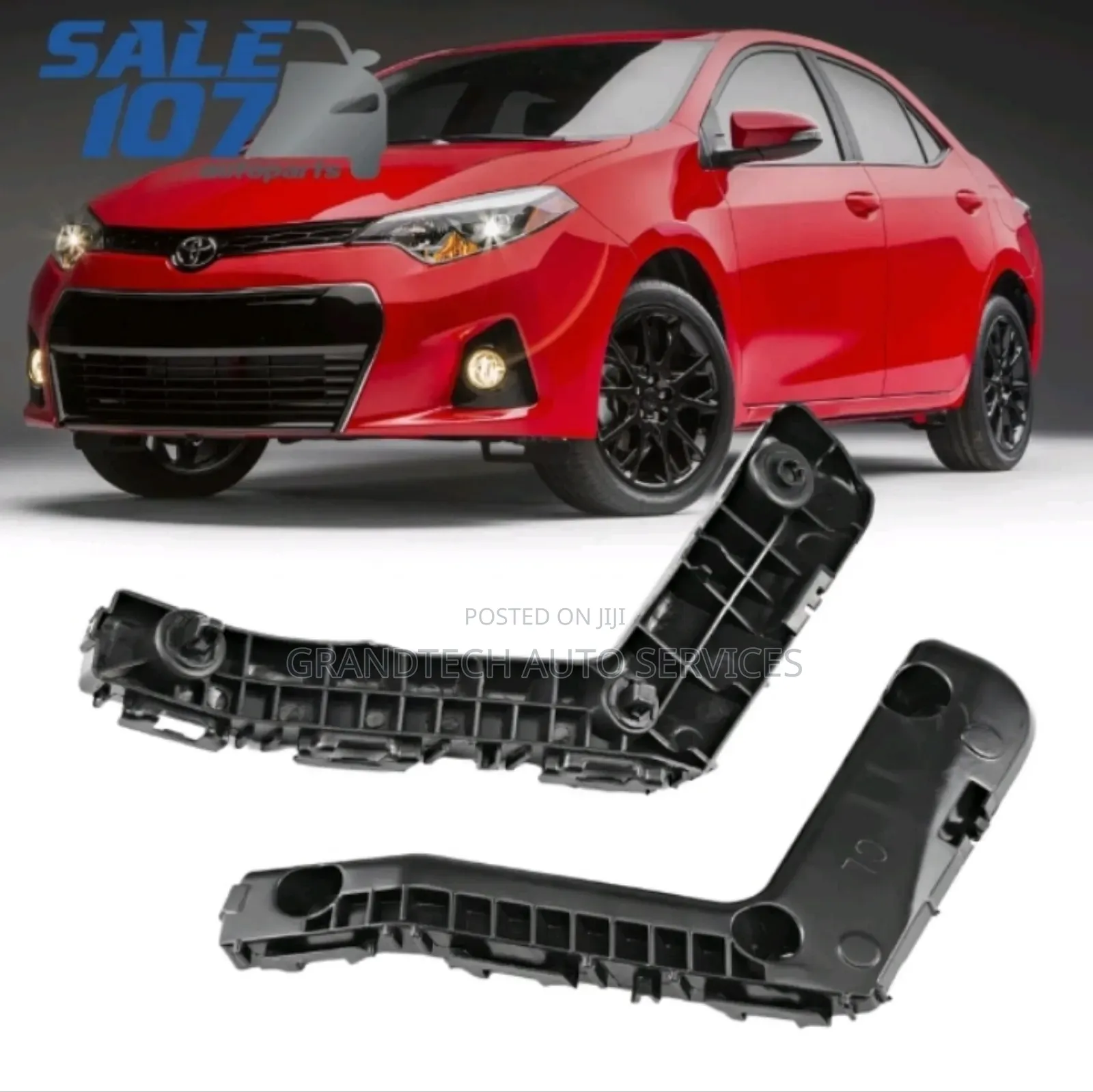 Corrolla Zre 2014-2016 Bumper Brackets/Slides