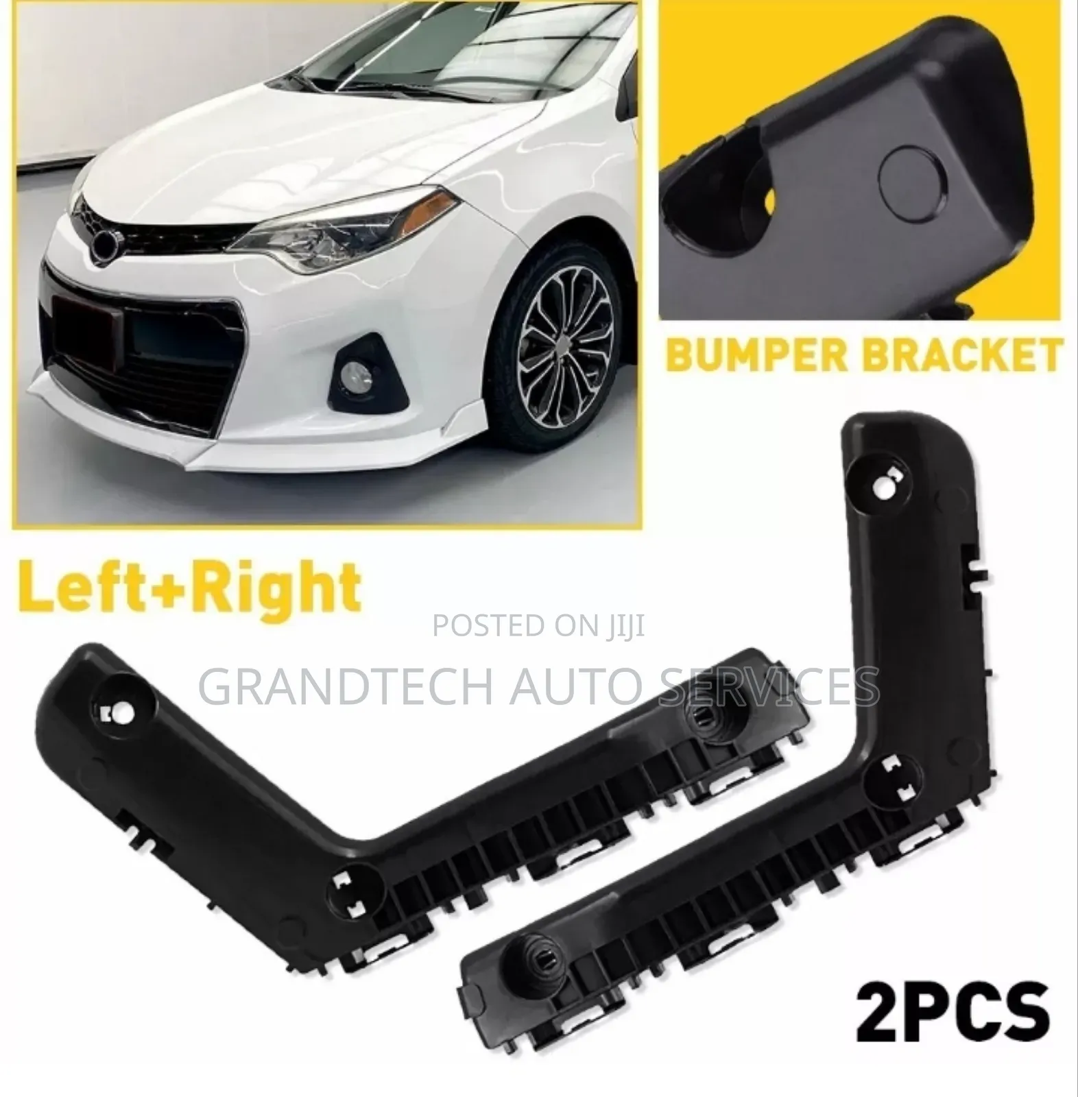 Corrolla Zre Bumper Slides/Brackets
