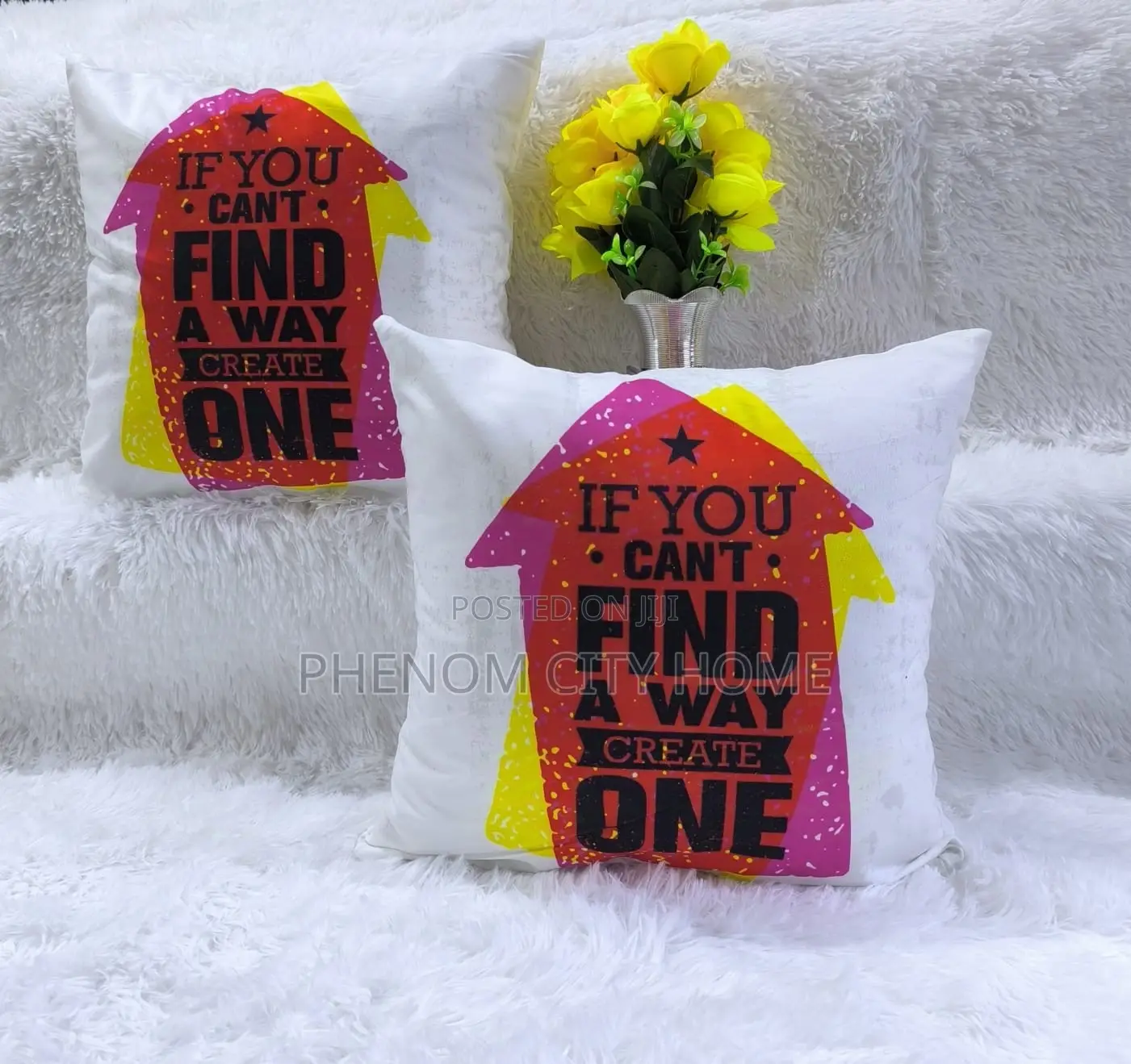 Smart Printed Cotton Throw Pillow Covers