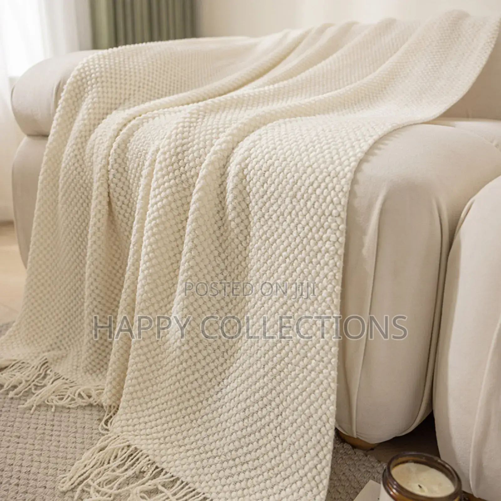 Knitted Throw Blanket