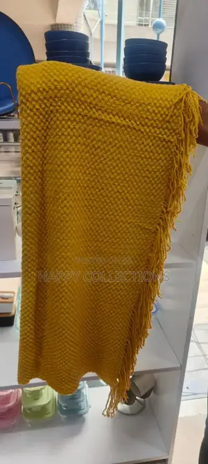 Knitted Throw Blanket