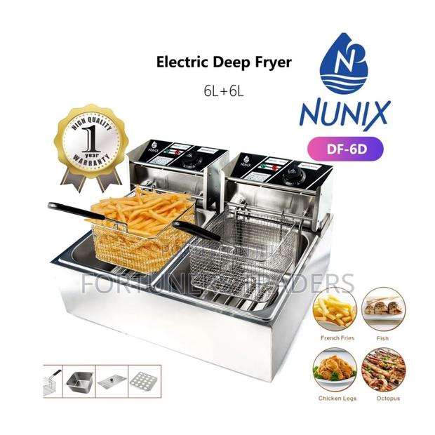 Double Deep Fryer . - main view
