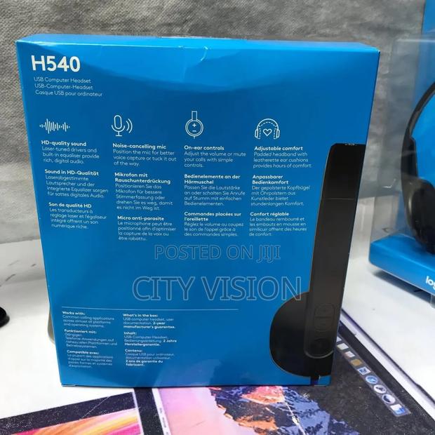 Logitech H540 Usb Headset - thumbnail 2