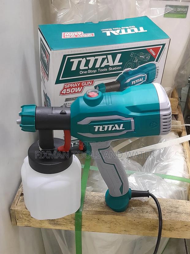 Durable Total Spray Gun 450w + Nozels - main view