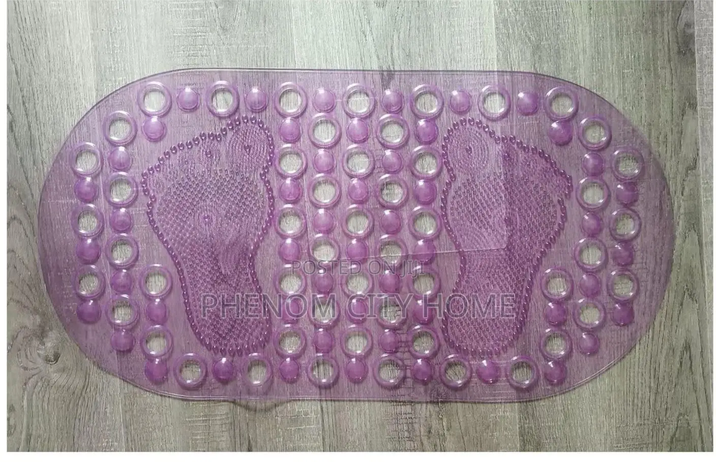 New Design Purple Antislip Bathroom Mats