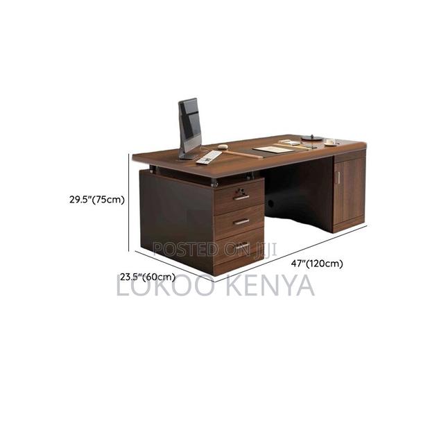 Office Desk:1400mm MDF Manager Office Desk - thumbnail 3