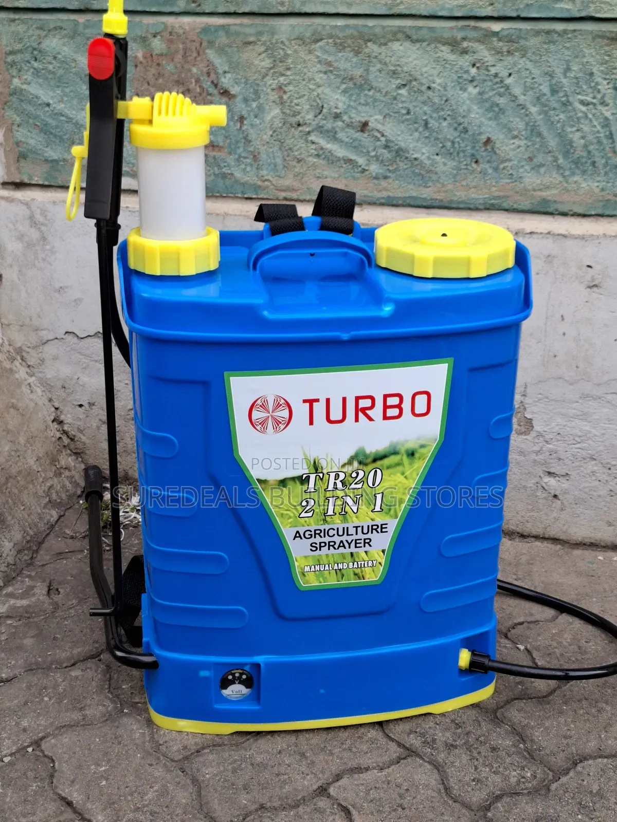 Turbo Tr 20 2 in 1 Battery Knapsack Electric Pump Sprayer