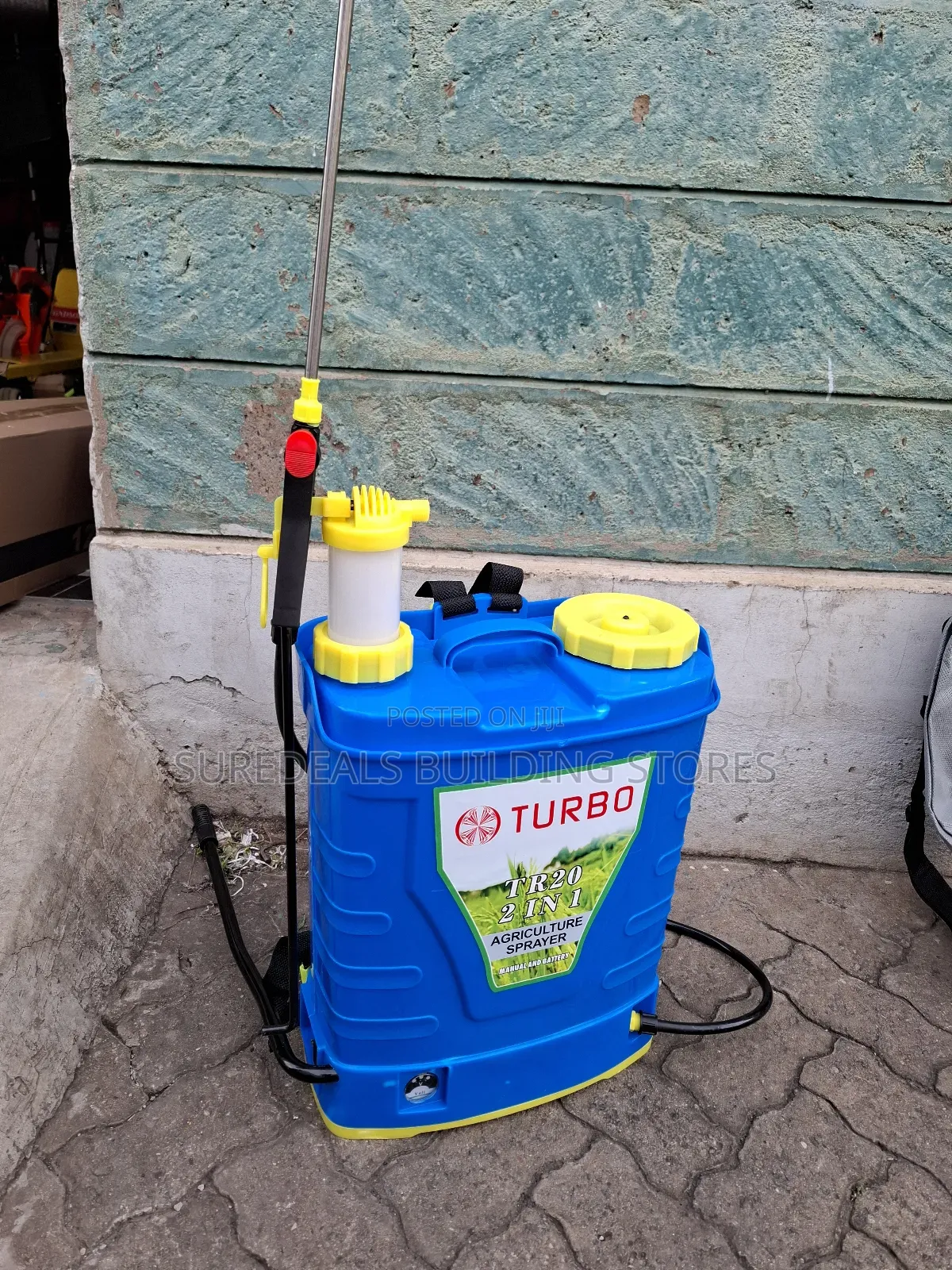 Turbo Tr 20 2 in 1 Battery Knapsack Electric Pump Sprayer