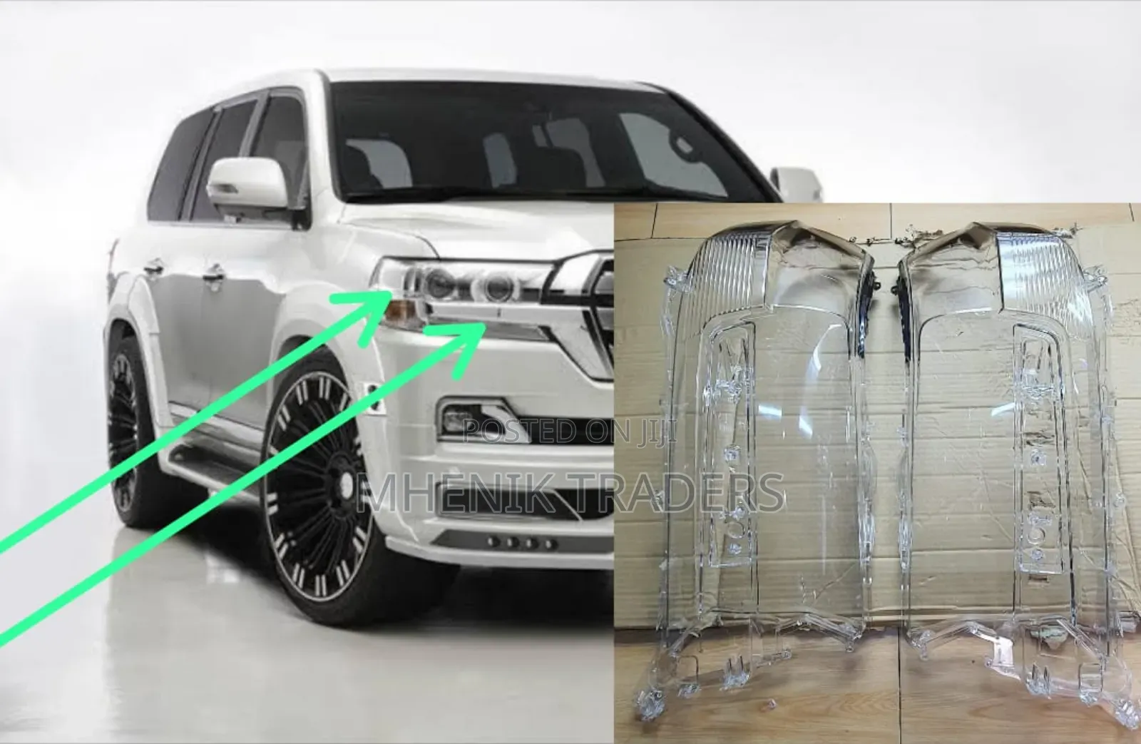 Headlight Lens Landcruiser Fj 200 2015