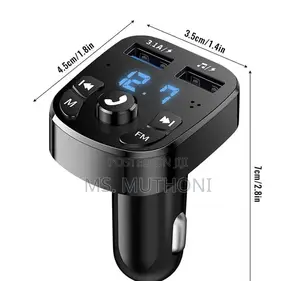 Car Bluetooth Device With Call Receiver,Hands Free Call Fm T