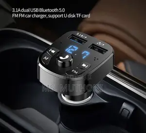 Car Bluetooth Device With Call Receiver,Hands Free Call Fm T