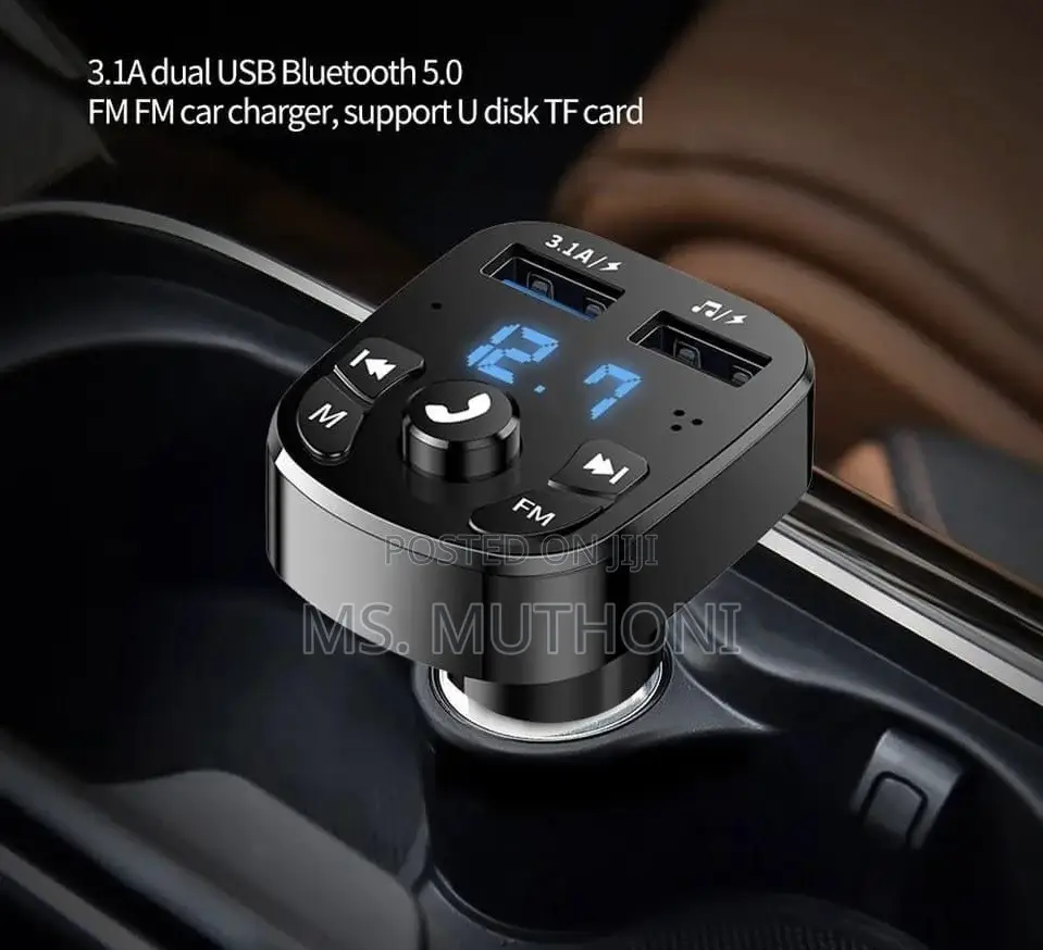 Car Bluetooth Device With Call Receiver,Hands Free Call Fm T