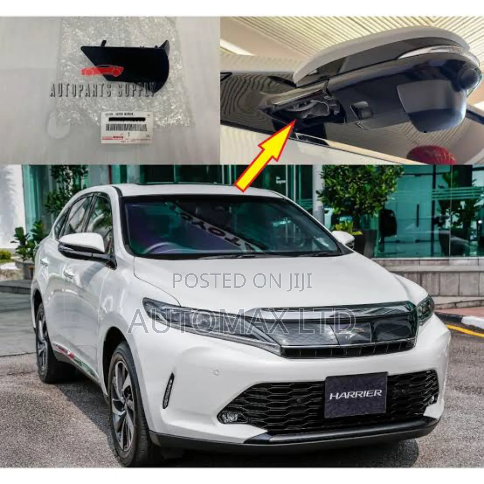 Toyota Harrier, Yr2015+, Lower Side Mirror Cover