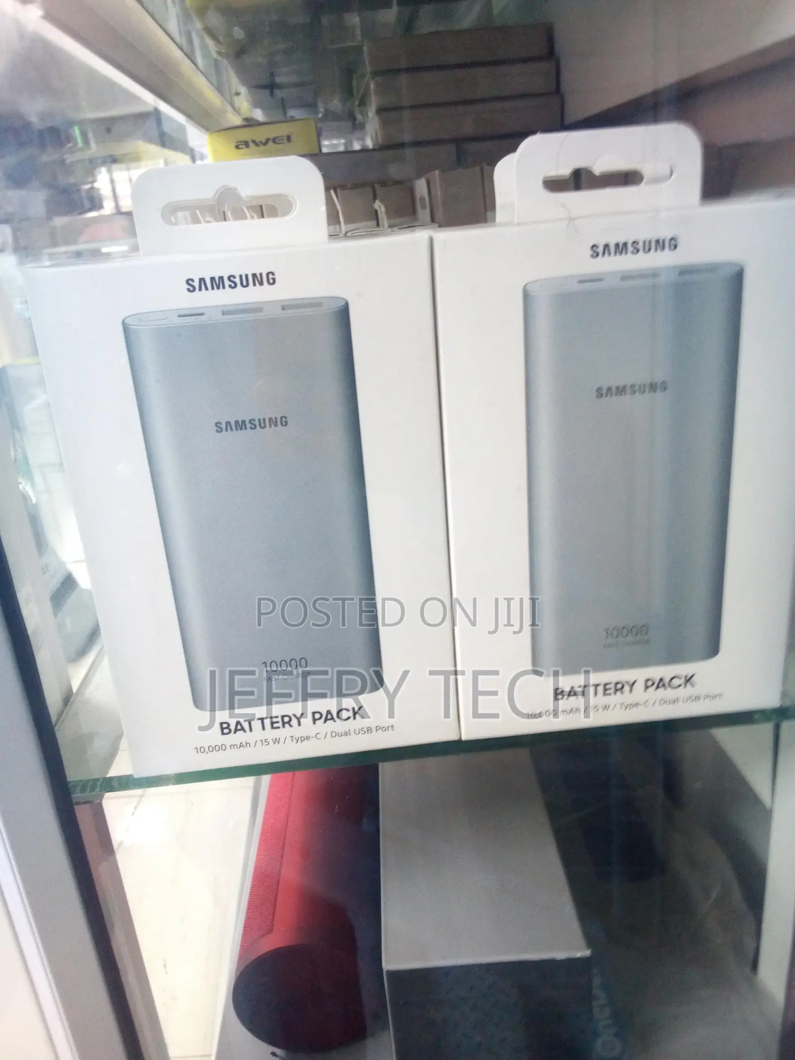 Samsung Fast Charge Power Bank - 15w - 10000mah With Type-c Cable
